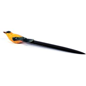 LX Hand Painted Goldfinch Bird Letter Opener