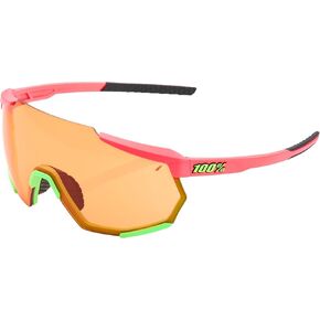 100% Racetrap Sport Performance Sunglasses - Sport and Cycling Eyewear (Matte Metallic Viperidae - Bronze Multilayer Mirror Lens)