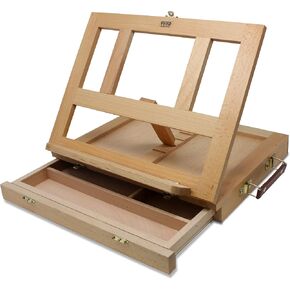 VViViD Portable Tabletop Collapsible Studio Easel Box w/Built-in Storage Drawer