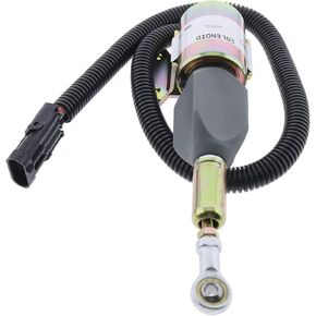 24v Fuel Shut Off Stop Solenoid Valve 3935432 3935430 SA-4755-24 for Cummins 4BT 6BT 6CT 5.9L Engines Hyundia R220-5 R210-3 Komatsu PC200-6
