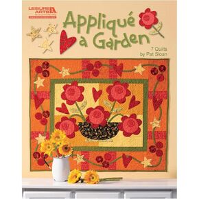 Leisure Arts Applique A Garden Quilting Book, Quilting Books, Quilt Books, Quilt Patterns for Quilting, Quilting Patterns, Quilting Books and Patterns, Quilt Pattern Books