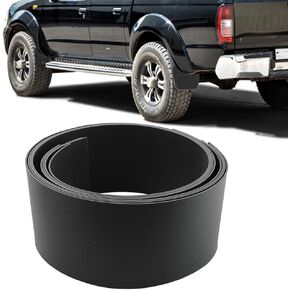 Car Wheel Eyebrow Arch Trim Lips Strip Fender Flare Protector Universal Wheel Eyebrow Protector Fender Flare Edge Trim 4pcs