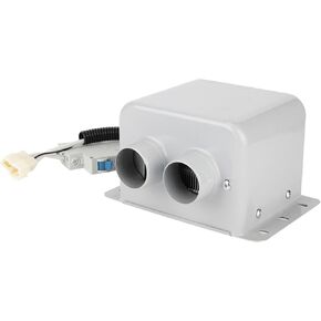 Car Electric Heater, 2 Hole Winter Heating Warmer Window Defroster High Efficiency Safety Demister for Camping Glass Defrosting (12V)
