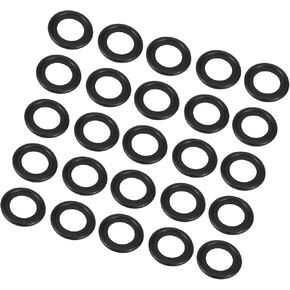 25pcs M14 Oil Drain Plug Gasket Replacement Black for Ford F5TZ-6734-BA O Ring Seal Durable Material