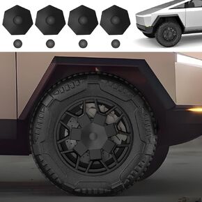 أغطية مركز محور العجلة متوافقة مع أغطية مركز Tesla Cybertruck، 4 قطع أغطية مركز ABS لمحور العجلة لأغطية عجلات Cybertruck in Kuwait