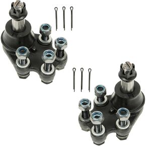 TRQ Front Lower Ball Joint Set Compatible with 1999-2006 Chevrolet Silverado 1500 2007 Silverado 1500 Classic GMC Sierra 1500 Sierra 1500 Classic