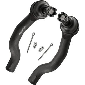 ASTRAPRO - 2 Front Outer Tie Rods for 2005-2019 Nissan Frontier 2005-2012 Pathfinder 2005-2015 Xterra Outer Tie Rod Ends 2006 2007 2008 2009 2010 2011 Replacement