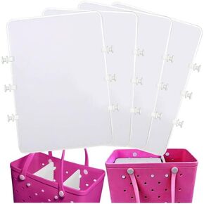 4 PCS Divider Tray Compatible for Bogg Bag for Original XL Beach bag Accessories Inserts Suitable for Bag Organizer Inserts