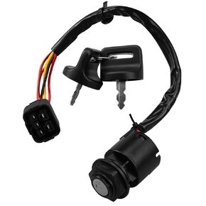 Ignition Key Switch Replace 35100-HL3-A01 Fit for Honda UTV Pioneer 700 SXS700M2/M4 2014-2022 with 2 Key