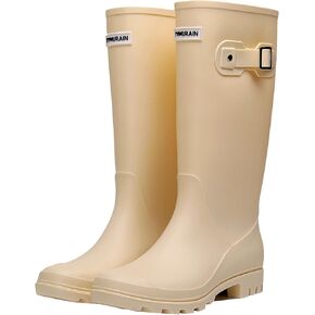 احذية المطر للنساء أحذية حديقة مقاومة للماء عدم الانزلاق أحذية الطين عالية الركبة السيدات أحذية مطاطية طويلة خفيفة الوزن أحذية العمل في الهواء الطلق in Kuwait
