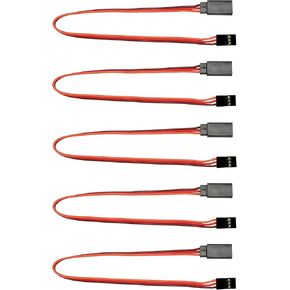 Apex RC Products JR Style 9" / 225mm Servo Extension - 5 Pack #1010