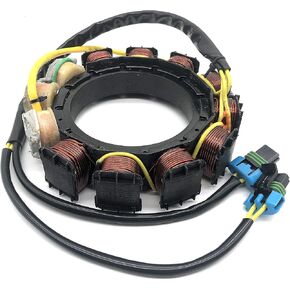 Stator For Mercury 150 XR6 135 140 175 200 HP 240 EFI Outboard 174-0002 398-858404T4 858404T3 858404A4 858404A3 40 Amp 2 Stroke 6 Cylinder Sportjet Jet Drive