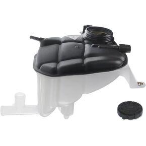 Engine Coolant Recovery Overflow Reservoir Expansion Tank with Sensor Cap Compatible with Mercedes Benz W164 GL350 GL550 ML350 ML63 AMG Replaces 1645000049 603-256
