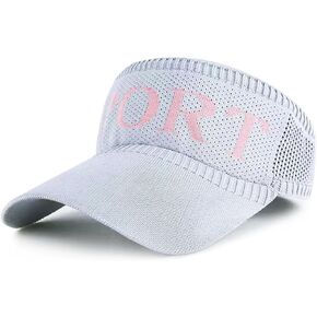 Sun Visor Hats for Women Men Tennis Visor Sunvisor Golf Visor UV Protection Elastic Cap Sports Visor