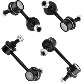 BOXI 51320-S5A-003 52320-S9A-003 (Set of 4) Front & Rear Left & Right Side Sway Stabilizer Bar End Links Fit for Honda CR-V 2002 2003 2004 2005 2006 4WD & FWD Models (Replace K80369 K80370)