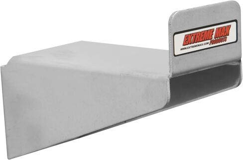 Extreme Max 5001.6649 Wall-Mount Aluminum Single Helmet Hook for Enclosed Race Trailer, Shop, Garage, Storage - Silver in Saudi Arabia
