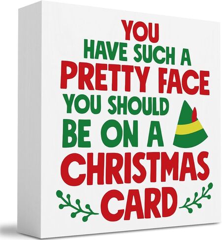 Pink Christmas Vacation Sign Pink Christmas Sign Christmas Vacation Movie Decor Xmas Vacation Sign Merry Xmas Decorations Sign 5 x 5 Inch in Kuwait