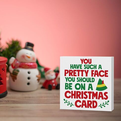 Pink Christmas Vacation Sign Pink Christmas Sign Christmas Vacation Movie Decor Xmas Vacation Sign Merry Xmas Decorations Sign 5 x 5 Inch in Kuwait