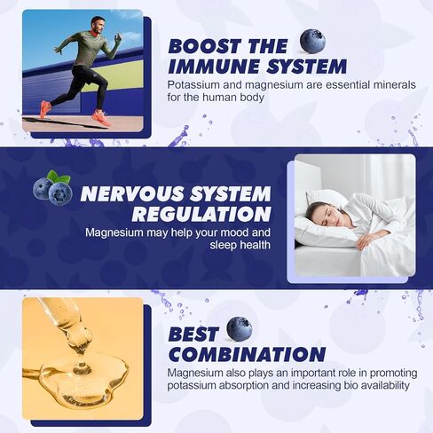 2 Pack Potassium Magnesium Supplement Liquid - High Absorption Calm Magnesium Complex 500mg & Potassium 99mg Plus Calcium, Vitamin D3, Zinc for Leg Cramps & Bone & Energy & Immune Support - 2 Fl oz in Kuwait