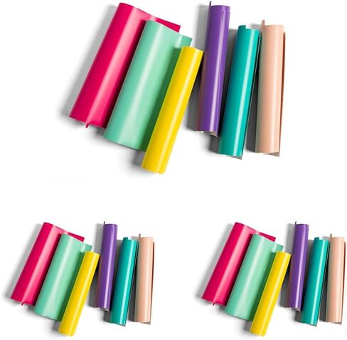 الفينيل الفاخر من Cricut - أوراق ملصقات لاصقة قابلة للإزالة مقاس 30.48 سم × 30.48 سم - عينة الأميرة in Saudi Arabia