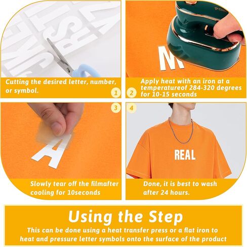 12 Sheets Iron on Letters,972 Pieces Iron on Letters for Clothing Large 2 Inch 1 Inch Heat Transfer Letters with A-Z PU Alphabets Stickers for Fabric T-Shirt Jersey Hat DIY Craft (Black and White) in Kuwait