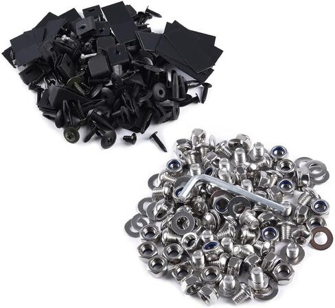 PIT66 Universal Fender Flares Screw/Bolt Hardware Kit Compatible with Chevy Pocket/Rivet Style in Saudi Arabia