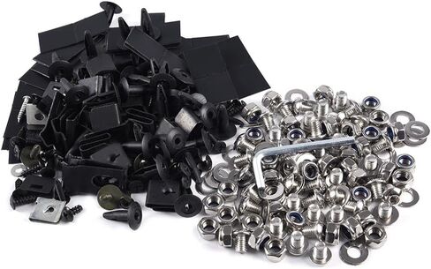 PIT66 Universal Fender Flares Screw/Bolt Hardware Kit Compatible with Chevy Pocket/Rivet Style in Saudi Arabia