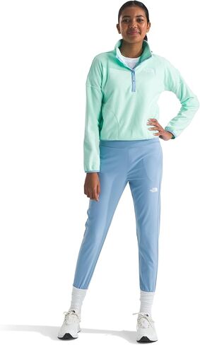 بلوفر صوف جلاسير للفتيات من THE NORTH FACE، مقاس Crater Aqua، مقاس XX-Large in Saudi Arabia