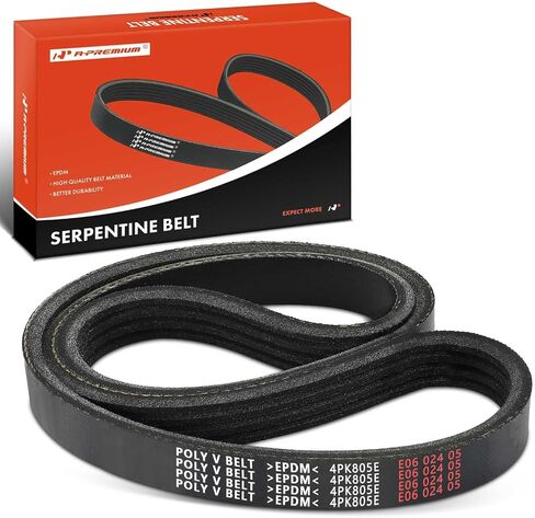 A-Premium Engine Serpentine Drive Belt Compatible with Subaru Outback 2008-2011, Forester 2009-2013, Impreza 2008-2014, WRX 2013-2016, WRX STI 2013-2021, H4 2.5L - Replace# 23979AA000 in Saudi Arabia