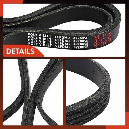 A-Premium Engine Serpentine Drive Belt Compatible with Subaru Outback 2008-2011, Forester 2009-2013, Impreza 2008-2014, WRX 2013-2016, WRX STI 2013-2021, H4 2.5L - Replace# 23979AA000 in Saudi Arabia