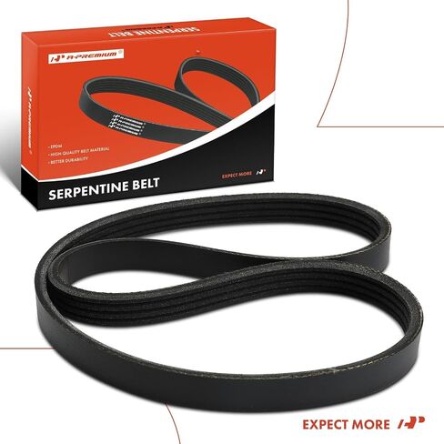 A-Premium Engine Serpentine Drive Belt Compatible with Subaru Outback 2008-2011, Forester 2009-2013, Impreza 2008-2014, WRX 2013-2016, WRX STI 2013-2021, H4 2.5L - Replace# 23979AA000 in Saudi Arabia