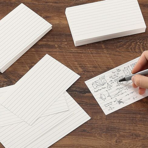 Mr. Pen- Lined Index Cards, 3" x 5", 300 Cards, White, Index Cards 3x5 index cards, notecards 3x5 Lined, Flashcards for Studying, 3 x 5 index cards ruled, Flash Cards, Ruled Index Cards 3x5 in Saudi Arabia