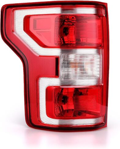 OKLPF Rear Brake Tail Light Compatible With 2018 2019 2020 Ford F150 F-150 Replace JL3Z-13404-H JL3Z-13405-H,Replace Red Taillight Assembly,Included Bulbs and Harness,Driver and Passenger Side in Saudi Arabia