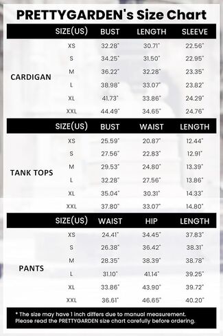 PRETTYGARDEN Women's Fall 3 Piece Pajamas Lounge Sets Ribbed Knit Long Cardigan Cropped Tank Tops Wide Leg Pants in Saudi Arabia