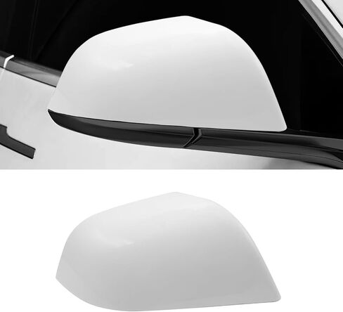 Compatible with Tesla Model 3 Right Passenger Side Mirror Cap Cover 2017 2018 2019 2020 2021 2022 2023 2024,Side View Mirror Cover Replacement for Model 3, Glossy Black Rearview Mirror Cover in Saudi Arabia