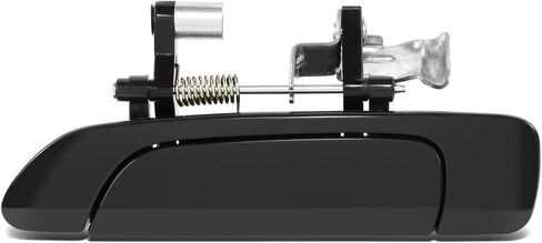 DNA MOTORING Rear Left Outer Door Handle Compatible with 01-05 Honda Civic Sedan, Black, OEM-DHO-01060 in Saudi Arabia