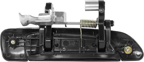DNA MOTORING Rear Left Outer Door Handle Compatible with 01-05 Honda Civic Sedan, Black, OEM-DHO-01060 in Saudi Arabia