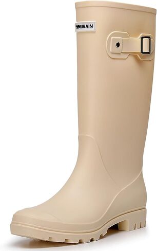 احذية المطر للنساء أحذية حديقة مقاومة للماء عدم الانزلاق أحذية الطين عالية الركبة السيدات أحذية مطاطية طويلة خفيفة الوزن أحذية العمل في الهواء الطلق in Kuwait