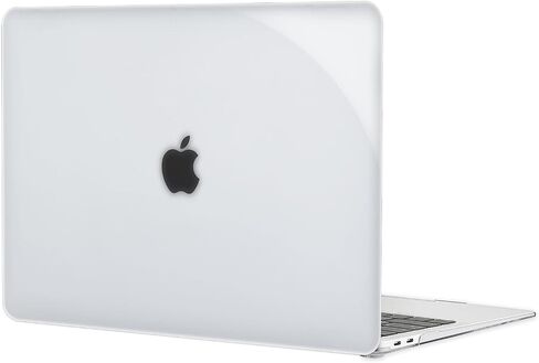 Crystal Clear Case for MacBook Air 13.6 inch M3 A3113 M2 A2681 2024 2023 2022 Release with Liquid Display Touch ID, 5 in 1 Transparent Plastic Hard Shell&Keyboard Cover&Screen Protector&Webcam Cover in Saudi Arabia