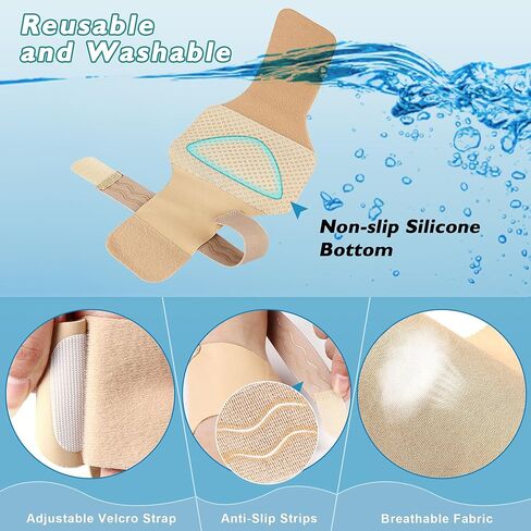 دعامات دعم قوس Ailaka لالتهاب اللفافة الأخمصية، أكمام قابلة للتعديل لدعم قوس القدم مع وسادة جل لتخفيف آلام قوس القدم المسطحة in Kuwait