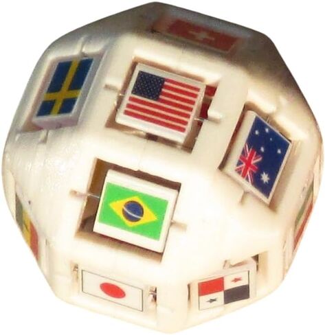 Patent Quiz Die - World Flags Memory Game with 72 Country Flags. in Saudi Arabia