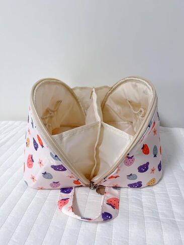 Travel Underwear Organizer Bag,Large Packing Portable Bra Socks Storage Bag,Bra bag,Travel essentials for Women (strawberry) in Saudi Arabia