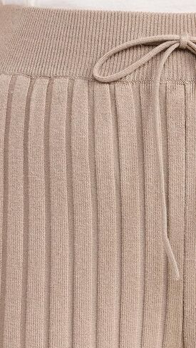 Varley Women's Simeon Wide Rib Knit Trousers in Saudi Arabia
