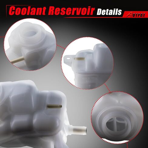 خزان توسيع استرداد تدفق سائل التبريد يناسب: - Ford Taurus 3.0L V6 2000 2001 2002 2003 2004 2005 2006 2007، من أجل: - Mercury Sable 3.0L V6 2000-2005 خزان الخزان OE#1F1Z8A080AA (مع غطاء) in Saudi Arabia