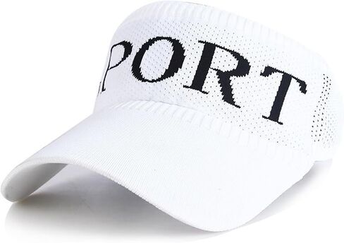 Sun Visor Hats for Women Men Tennis Visor Sunvisor Golf Visor UV Protection Elastic Cap Sports Visor in Kuwait