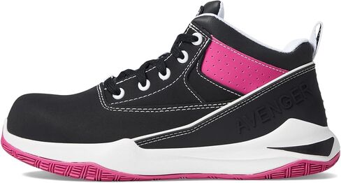 Avenger Work Boots Reaction Women’s Shoes – Action Nubuck Upper – Lace Closure – Round Toe Silhouette in Saudi Arabia