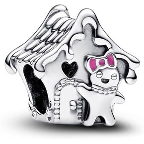 Christmas Fashion Birthday Heart Charms 925 Sterling Silver for Bracelets and Necklace Pendant Bead Jewelry Present for Women Family Friends