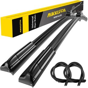 MIKKUPPA Wiper Blade Replacement for 2015-2018 Subaru Outback, 2007-2012 Nissan Sentra, 2013-2018 Pathfinder, 2002-2006 Altima, 2000-2008 Maxima 26"+17" Recycling-Use Windshield Extra Rubber Refill