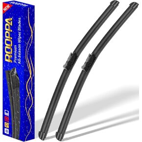 2 wipers Factory Replacement for 2014-2018 Chevy Chevrolet Silverado GMC Sierra Original Equipment Replacement Front Wiper Blades - 22"/22" (Set of 2) Top Lock