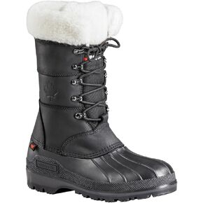 Baffin Women's MAPLE LEAF Winter Boot, Black, 7